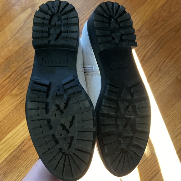 ESPRIT Shelby White Women’s Combat Boot - Picture 3 of 5